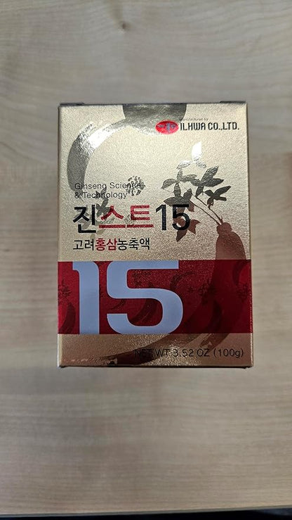 ILHWA Pure Concentrated Red Ginseng Extract (3.53oz, Pack 3)