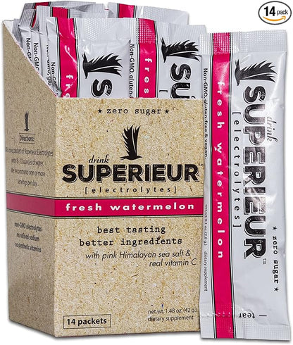 Superieur Electrolyte Powder Packets (14 Packets)