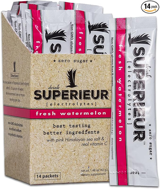 Superieur Electrolyte Powder Packets (14 Packets)