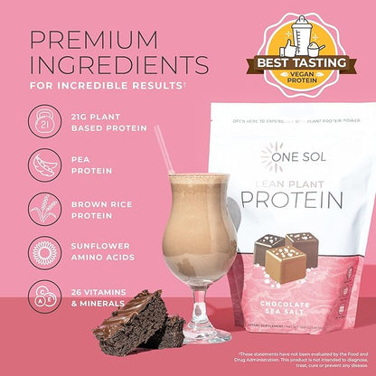 One Sol Lean Plant Protein Powder 100% Plant