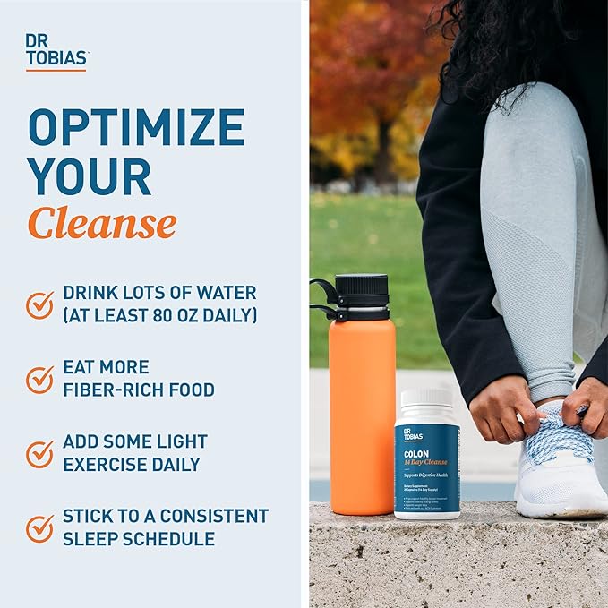 Dr. Tobias Colon 14 Day Cleanse, 4 Bottles 28 Capsules (1-2 Daily)