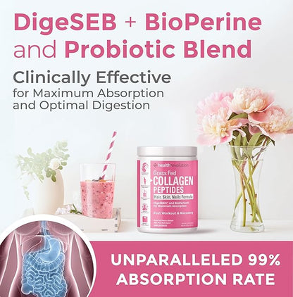 Hydrolyzed Collagen Peptides Powder 35 Servings