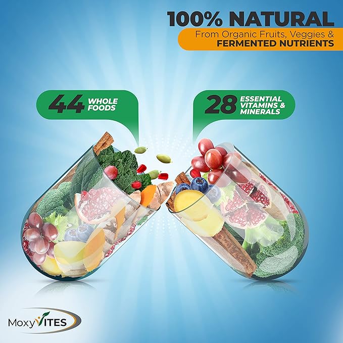Mens Multivitamins - Daily Mens Vitamins 44 Organic