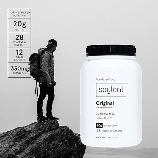 Soylent Complete Nutrition Meal Replacement Protein 39 Essential 36.8oz
