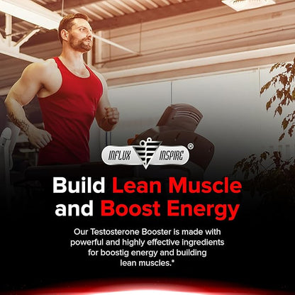 Testosterone Booster for Men - Test Booster for Stamina, Endurance & Strength - 60 Capsules
