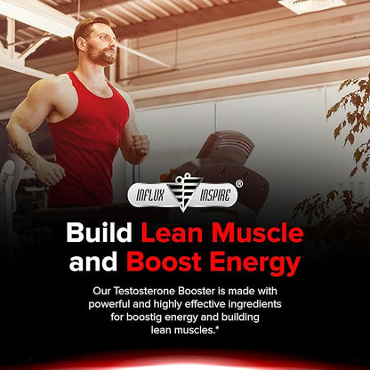 Testosterone Booster for Men - Test Booster for Stamina, Endurance & Strength - 60 Capsules