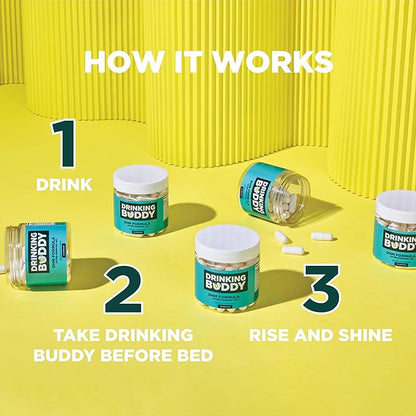 (2pack, After-Drinking Aid with DHM, Prickly