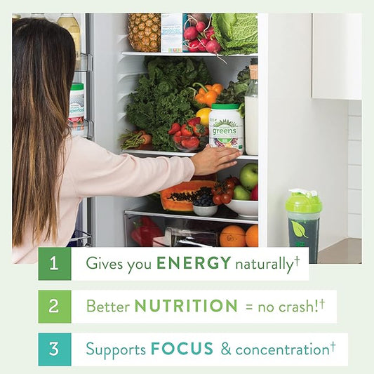 Genuine Health Greens + Extra Energy 30 Servings