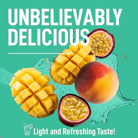 Keppi Exotic Electrolytes Powder Packets – 30 Sugar Free Hydration Packets, Keto-Friendly Hydration Packets Perfect for Travel, Gym, and Everyday Refreshment