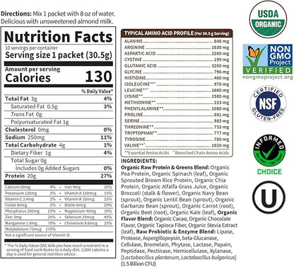 Garden of Life Raw Organic Protein 10ct Tray