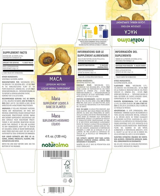 Naturalma Maca or Peruvian ginseng (Lepidium 4 fl