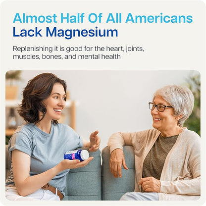 MAGNOX Lady Magnesium Supplement B6, B1, B1, B12, B12, D, 60 Capsules