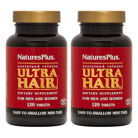 Natures Plus Ultra Hair 120 Sustained 2 - 60 Total
