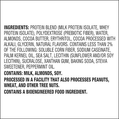 Quest Nutrition Mint Chocolate Chunk Protein Bars, 20g Protein, 1g Sugar, 4g Net Carb, Gluten Free, Keto Friendly, 12 Count