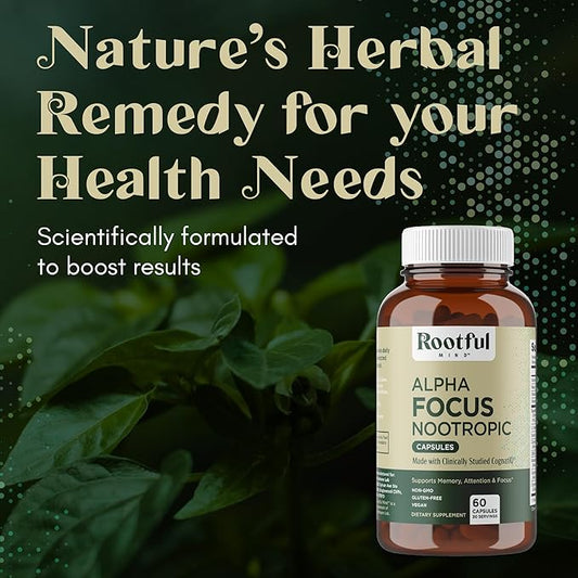 Alpha Focus Nootropic 60 Capsules