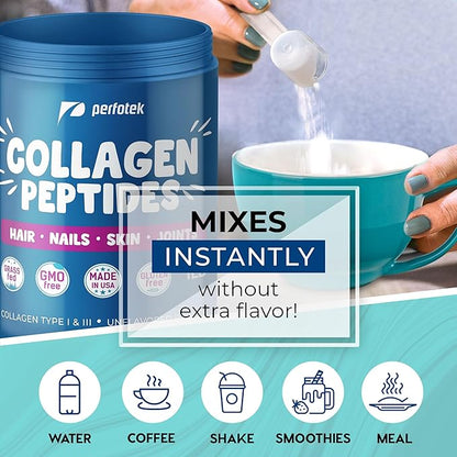 Hydrolyzed Collagen Protein Powder for Women 2Pack