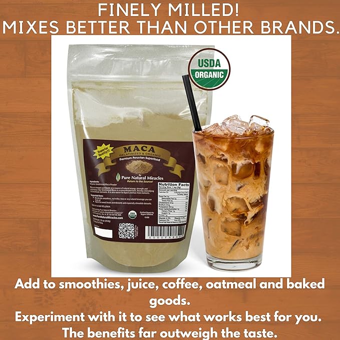 Maca Powder - Peruvian Maca Root 16 oz