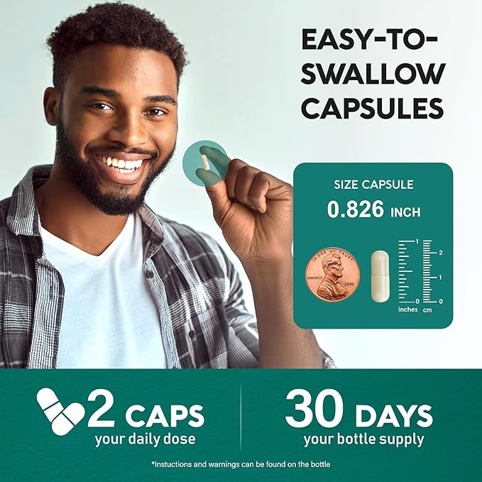 5HTP 400 mg Capsules 5-HTP Supplement B6 & D3 | 5 HTP 60 Capsules