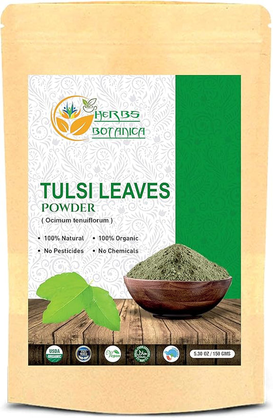 Tulsi Powder Organic Tulasi Holy Basil 5.3 oz