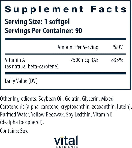 Vital Nutrients MSM 1000mg 240 Capsules