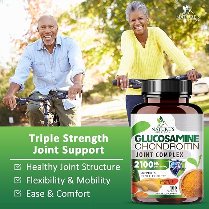 Glucosamine Chondroitin MSM Complex 180 Capsules