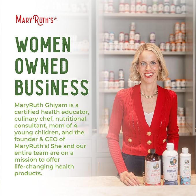 MaryRuth Organics Extra Strength Nighttime Liquid 4 Flavors 32 Servings