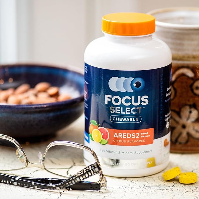 Focus Select AREDS2 Based Chewable Eye AREDS2 Based (180 ct. 90 Day AREDS2 Based AREDS2 Low