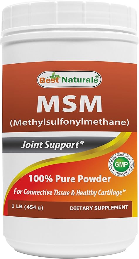 Best Naturals 100% Pure MSM Powder, 1Lb