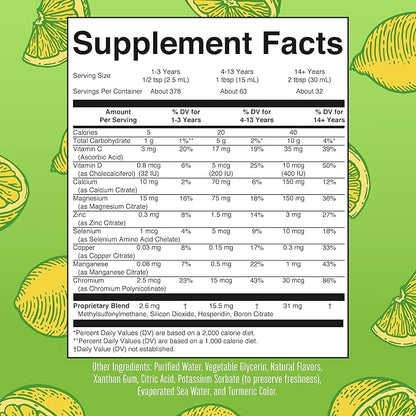 MaryRuth Organics Extra Strength Nighttime Liquid 4 Flavors 32 Servings