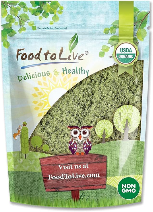 Food to Live Organic Alfalfa Powder, 4 Ounces