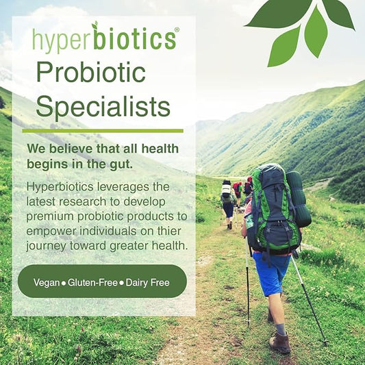 Hyperbiotics Pro 15 Vegan Probiotic Supplement 15 Diverse 30 Count