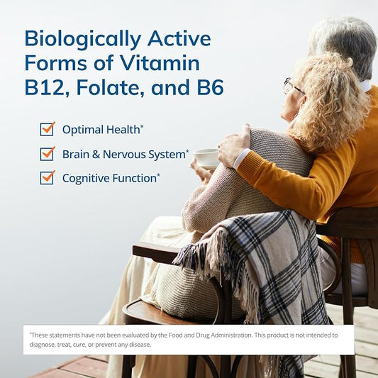 Euromedica Active B Complex 60 Capsules B12, Folate B6 - 60 Servings