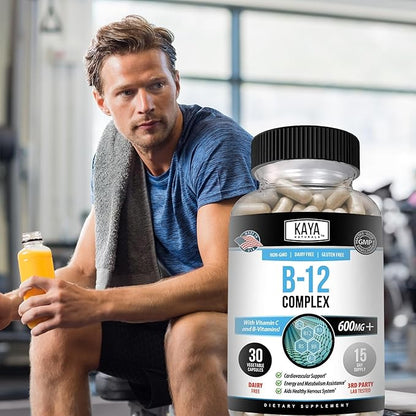 Kaya Naturals B-12 Complex 30 Capsules