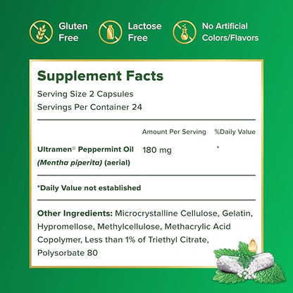 IBgard Gut Health Supplement, Peppermint Oil 144 Capsules