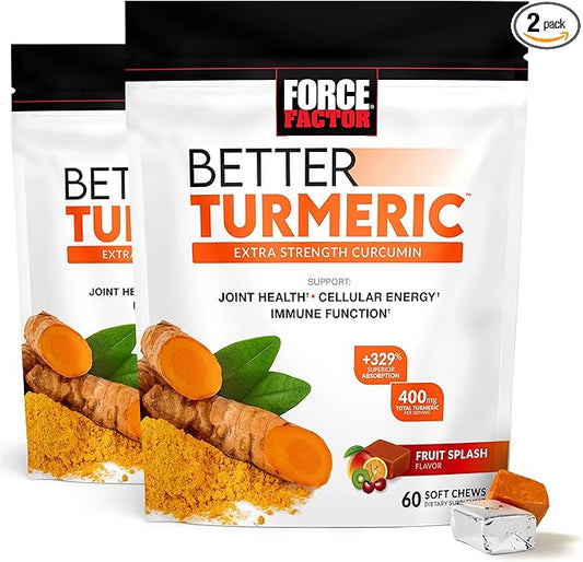 Force Factor Better Turmeric Joint Support 120 Soft