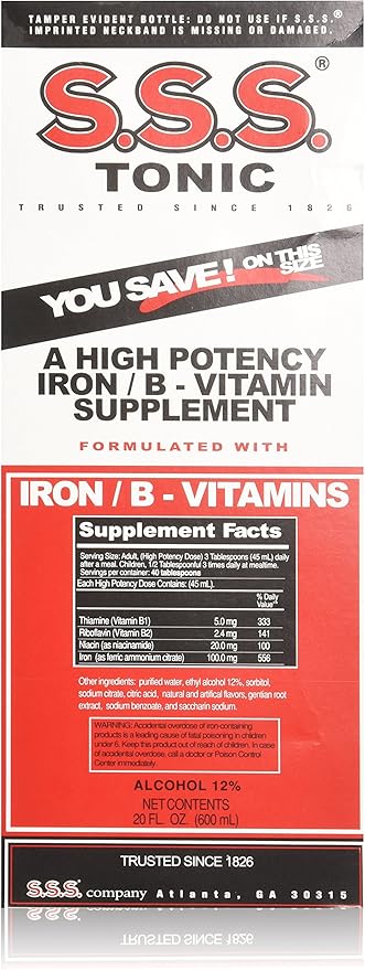 SSS Tonic Liquid 20 OZ