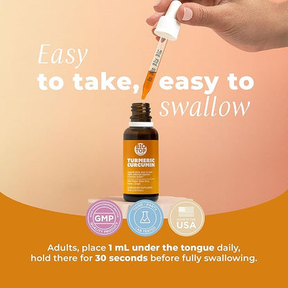 Liquid Turmeric Curcumin Plus Natural Organic