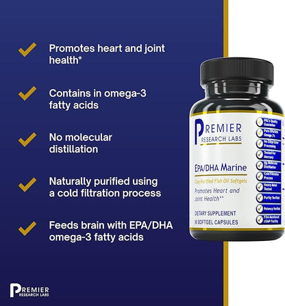 Premier Research Labs EPA/DHA Marine Softgels 90 Softgels