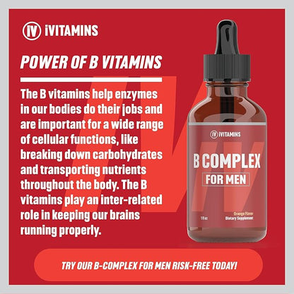 B Complex Vitamins for Men 1 fl