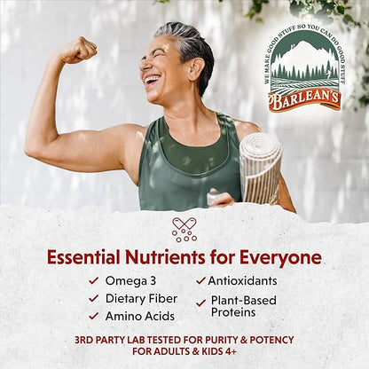Barlean's Organic Digestive Seed Blend Fiber 3 & 12 oz