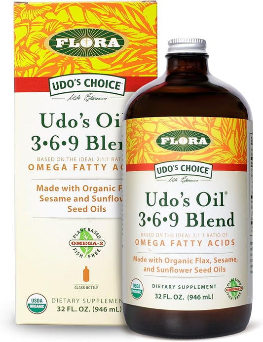 Flora UDO’s Oil Omega 3-6-9 32