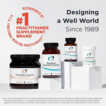 Designs for Health Ultra Methylated B12 + Methyl Folate - Vitamin B12 Methylcobalamin and Folate Supplement, Adenosylcobalamin & 5-MTHF for Nerve, Cellular Energy + Methylation Support (90 Capsules)