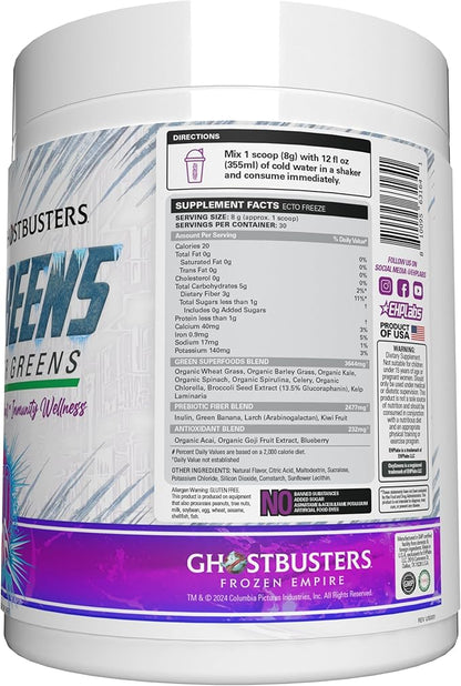 EHP Labs x Ghostbusters OxyGreens Super 30 Serves