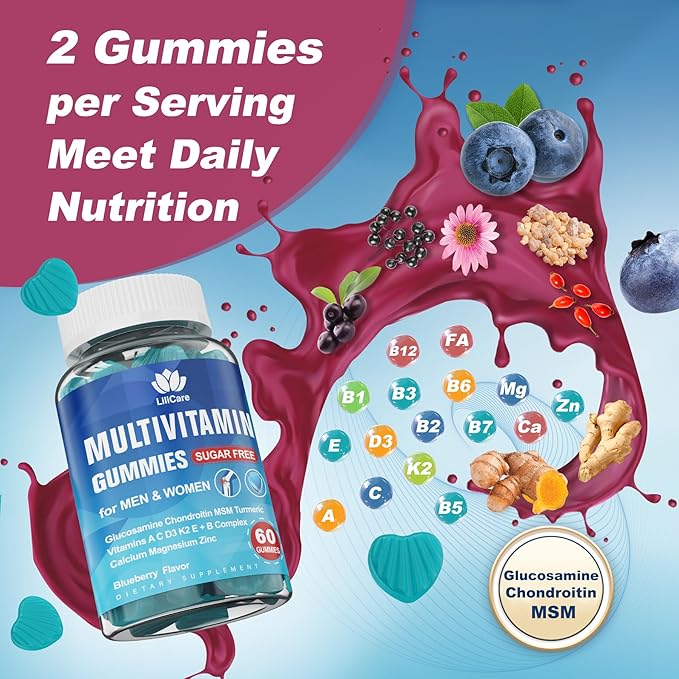 Multivitamin for Women 50+ & Men, D3 K2 K2 &