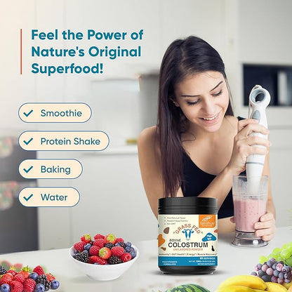 Sandhu's Pure Bovine Colostrum 130 Servings
