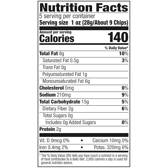 Kettle Foods Truffle & Sea Salt Krinkle Cut Potato Chips, 5 OZ