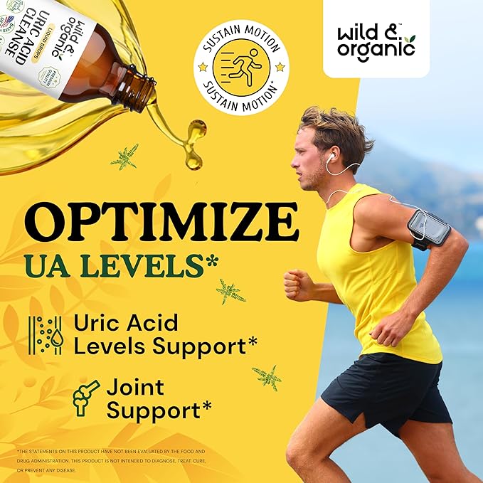 Uric Acid Cleanse Liquid Supplement 4 fl