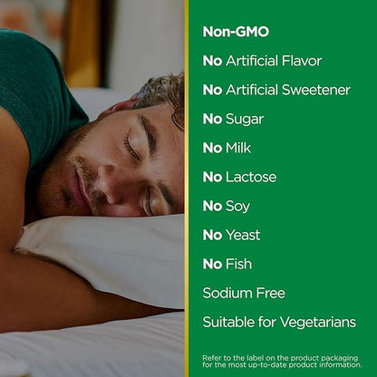 Nature's Bounty Stress Support Melatonin, Sleep3 100% Drug 10mg, 28 28 Tri-Layered