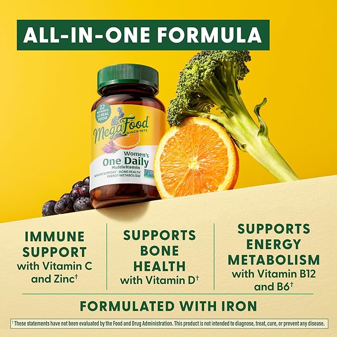 MegaFood Women's One Daily Multivitamin for Women 90 Tabs