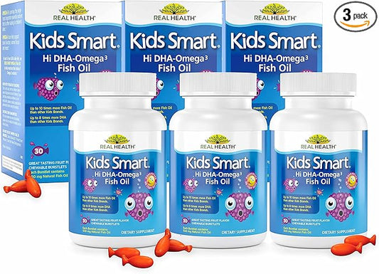 Real Health Bioglan Kids Smart Omega 3 Fish 30 Chewable 3)